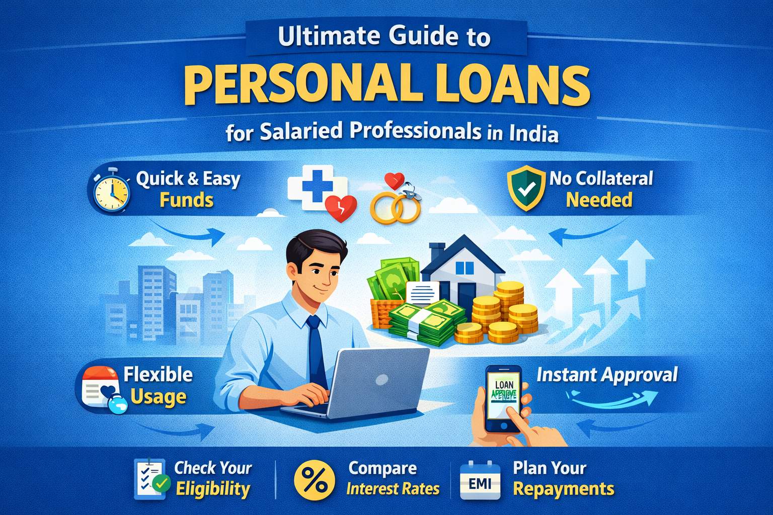 Personal loan guide for salaried professionals in India